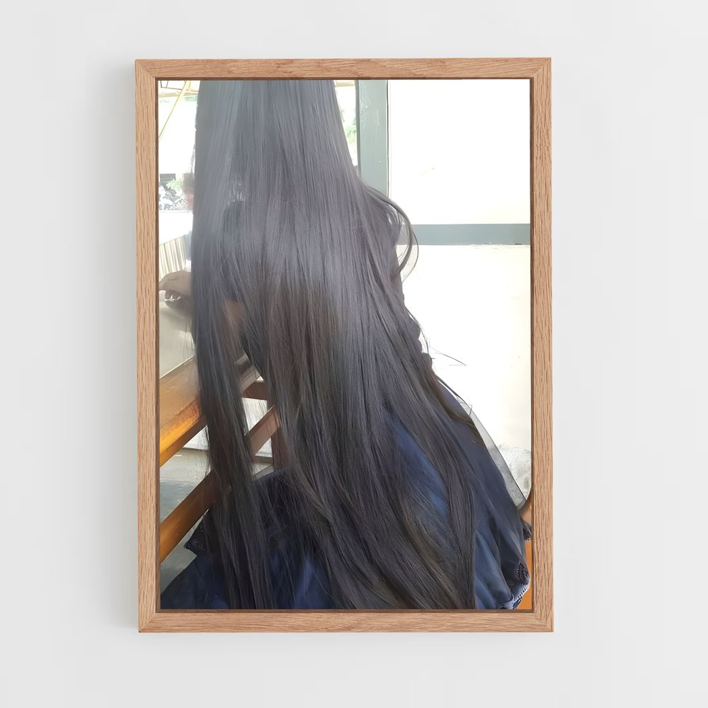 ap-long hair-5 cadre Bois clair