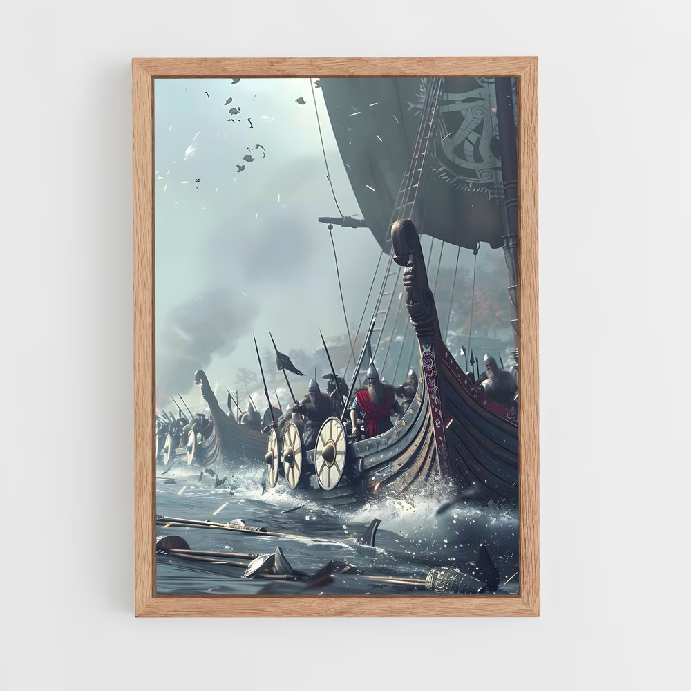 ap-longship-1 cadre Bois clair