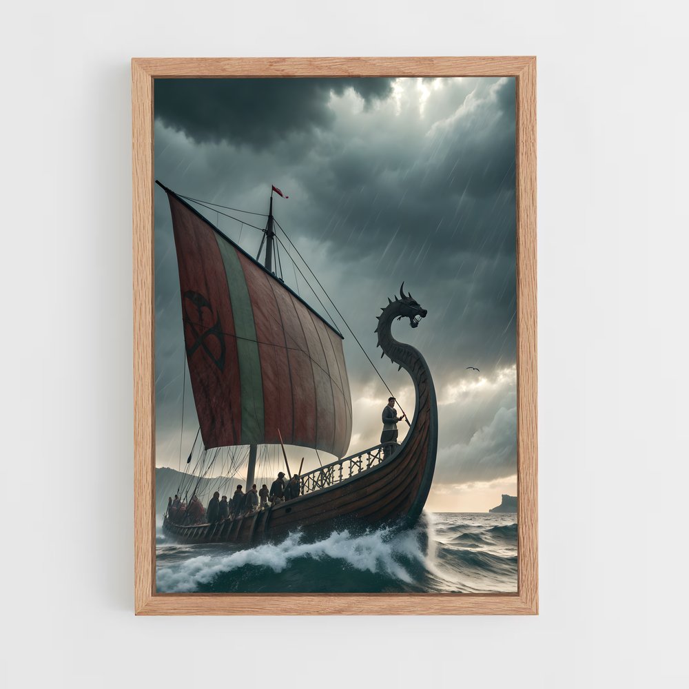 ap-longship-10 cadre Bois clair