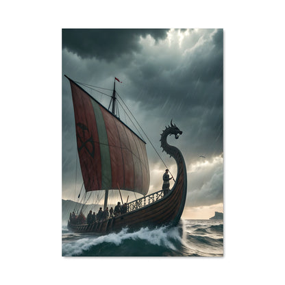 Poster Drakkar des Mers