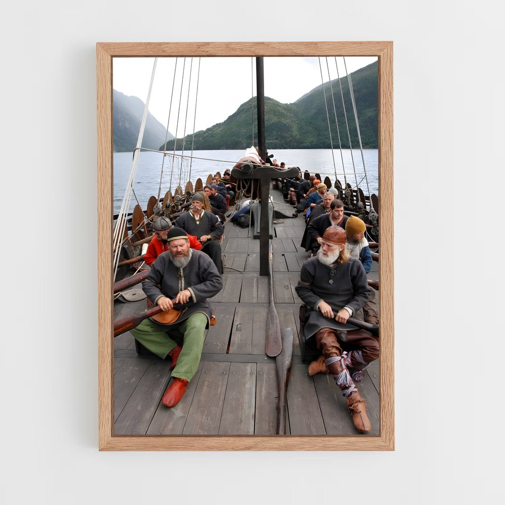 ap-longship-6 cadre Bois clair