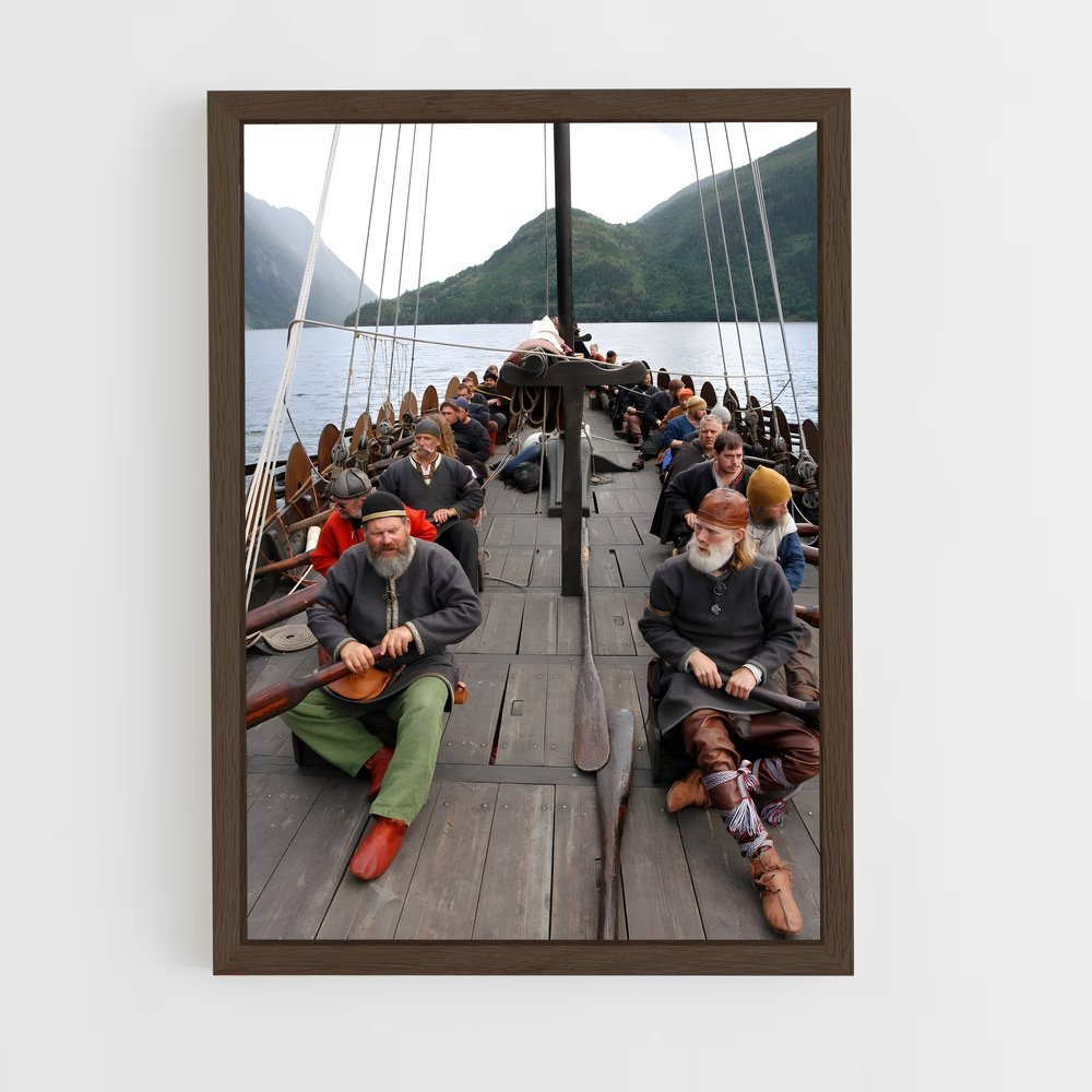 ap-longship-6 cadre Bois foncé