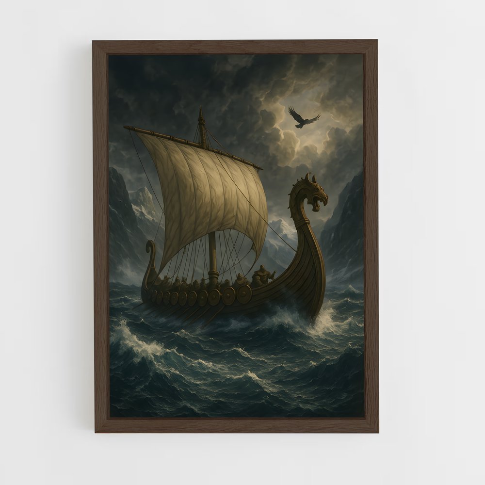 ap-longship-7 cadre Bois foncé