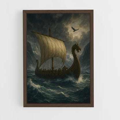 ap-longship-7 cadre Bois foncé