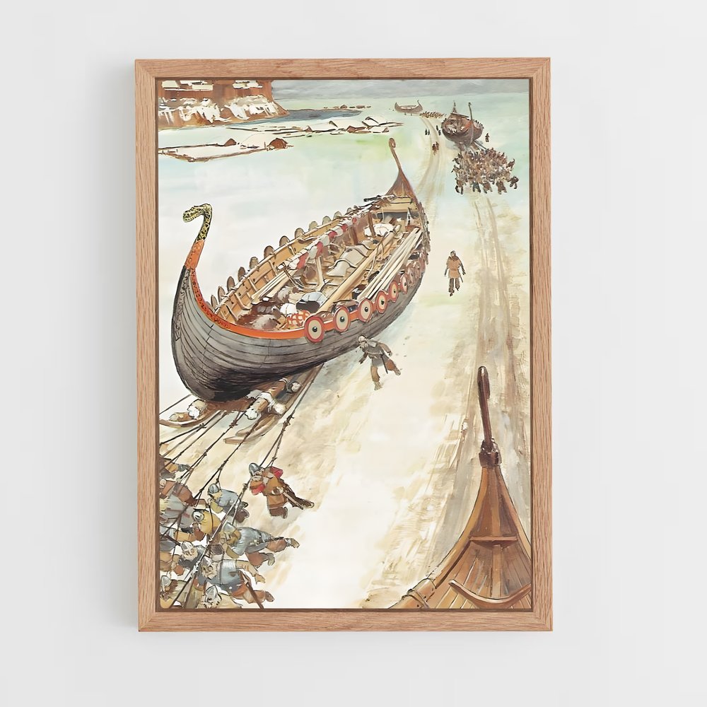 ap-longship-8 cadre Bois clair
