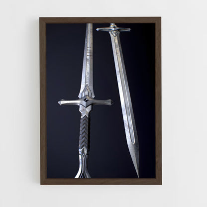 ap-longsword-3 cadre Bois foncé