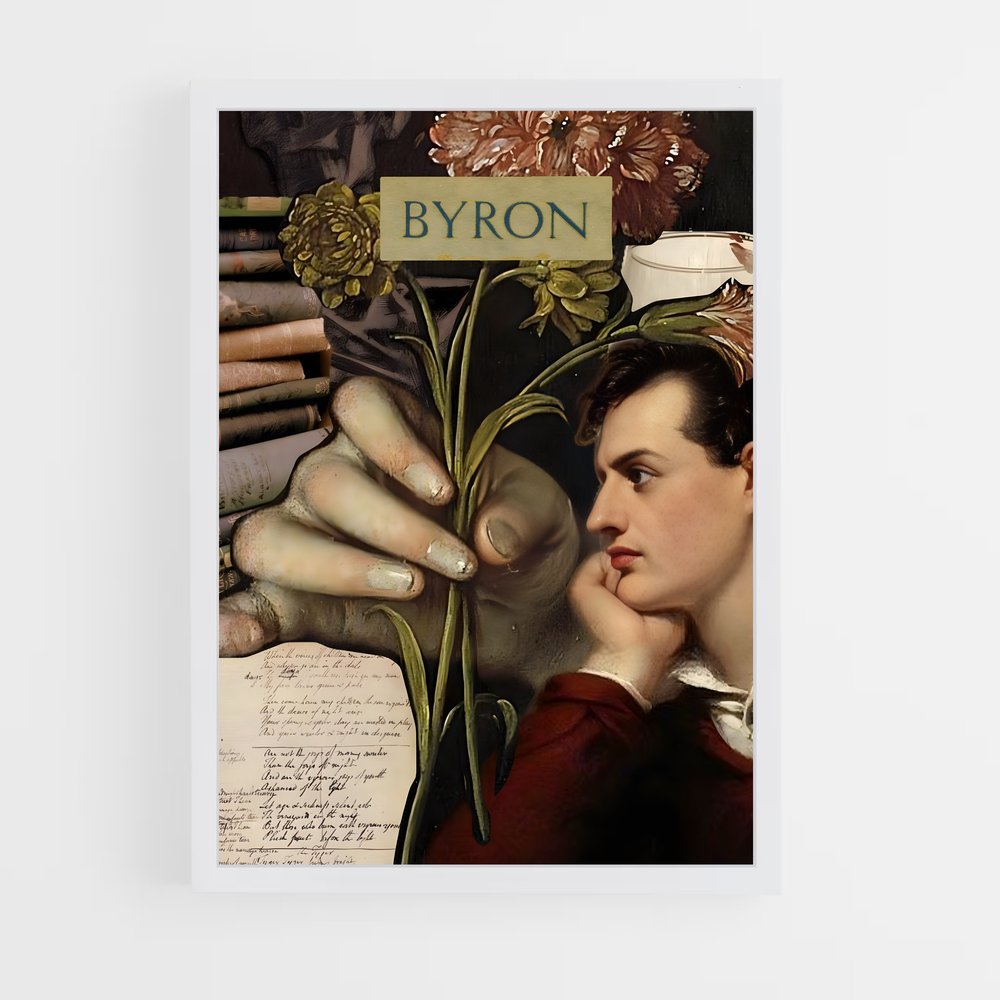ap-lord byron-1 cadre Blanc