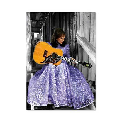 Poster Melody en Violet
