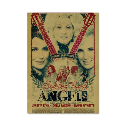 Poster Concert Country Legend