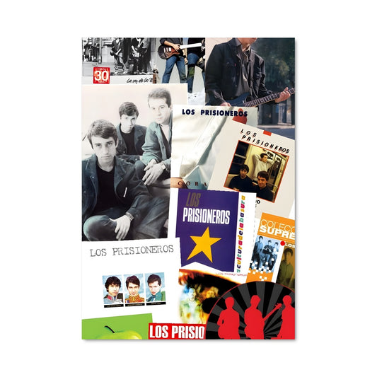 Poster Les Disques de Los Prisioneros