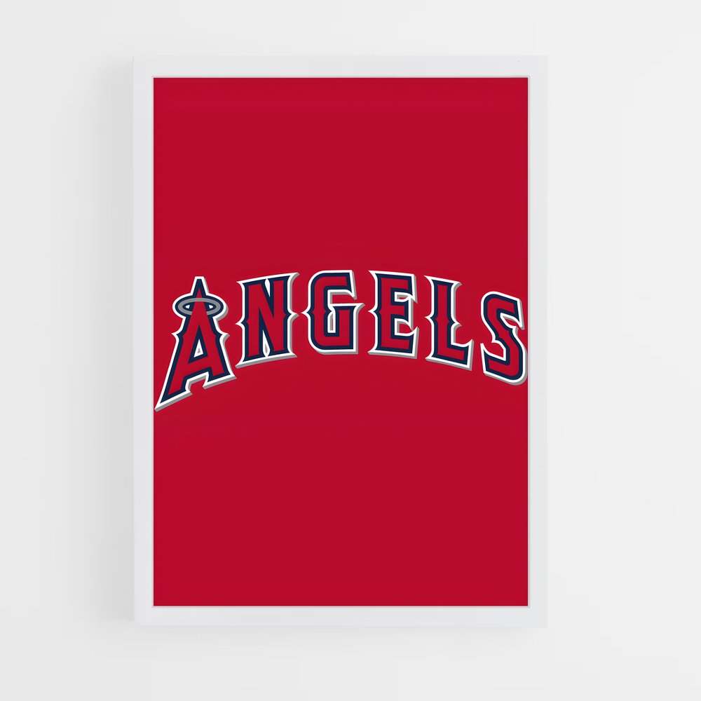 ap-los angeles angels-1 cadre Blanc