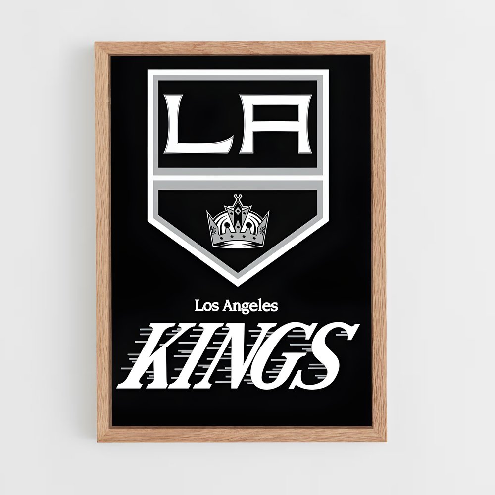 ap-los angeles kings-1 cadre Bois clair