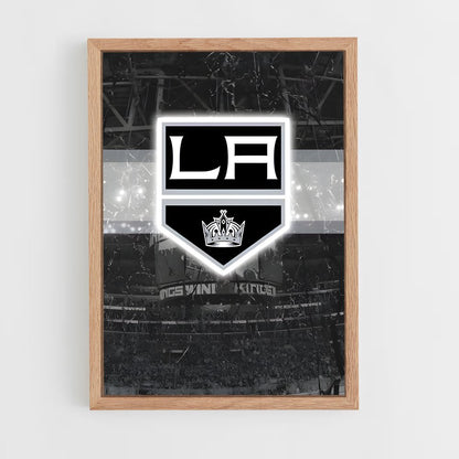 ap-los angeles kings-4 cadre Bois clair