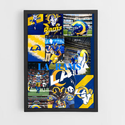 ap-los angeles rams-1 cadre Noir
