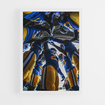 ap-los angeles rams-3 cadre Blanc