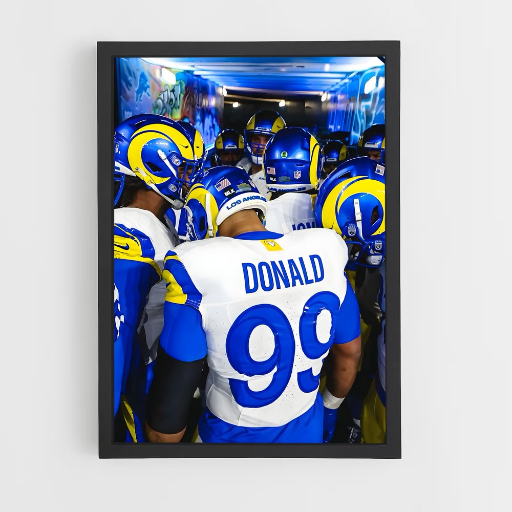 ap-los angeles rams-6 cadre Noir