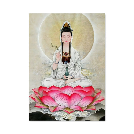 Poster Lotus flower 16043