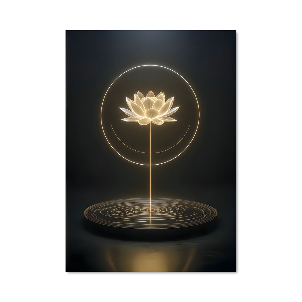 Poster Lotus flower 16044