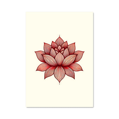 Poster Fleur Éclatante