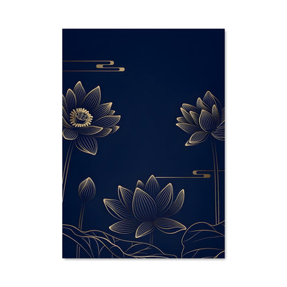 Poster Lotus Auréole
