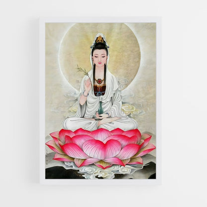 ap-lotus flower-7 cadre Blanc