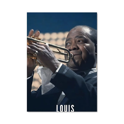 Poster Satchmo Swing