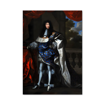 Poster Le Roi en Bleu