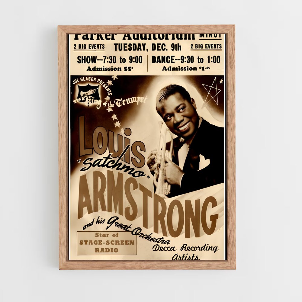 ap-louis armstrong-1 cadre Bois clair