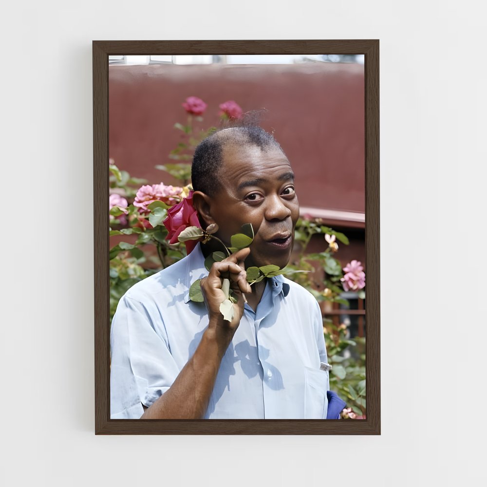 ap-louis armstrong-5 cadre Bois foncé