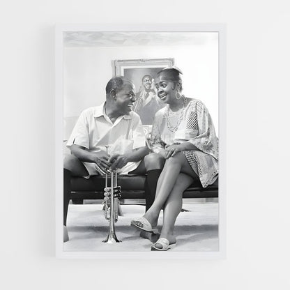ap-louis armstrong-7 cadre Blanc
