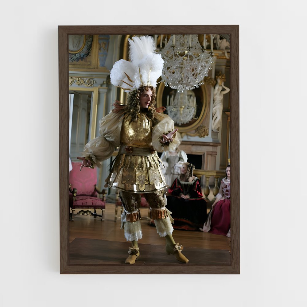 ap-louis xiv-1 cadre Bois foncé