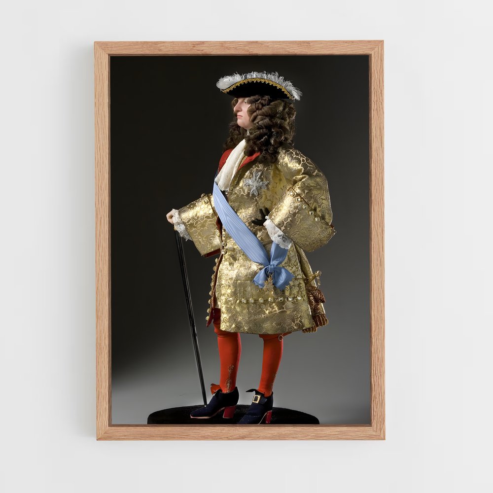 ap-louis xiv-10 cadre Bois clair