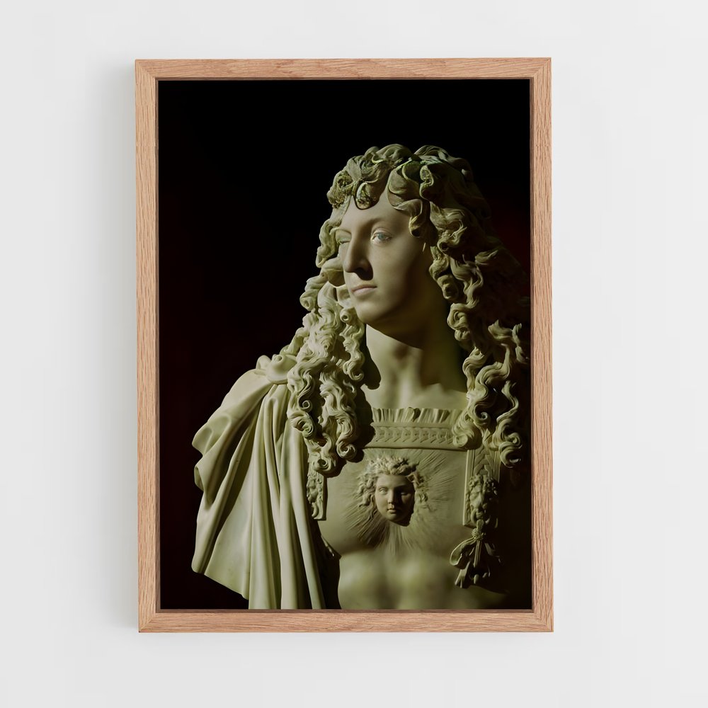 ap-louis xiv-13 cadre Bois clair