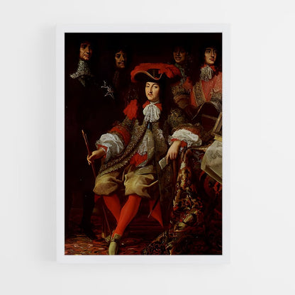 ap-louis xiv-2 cadre Blanc