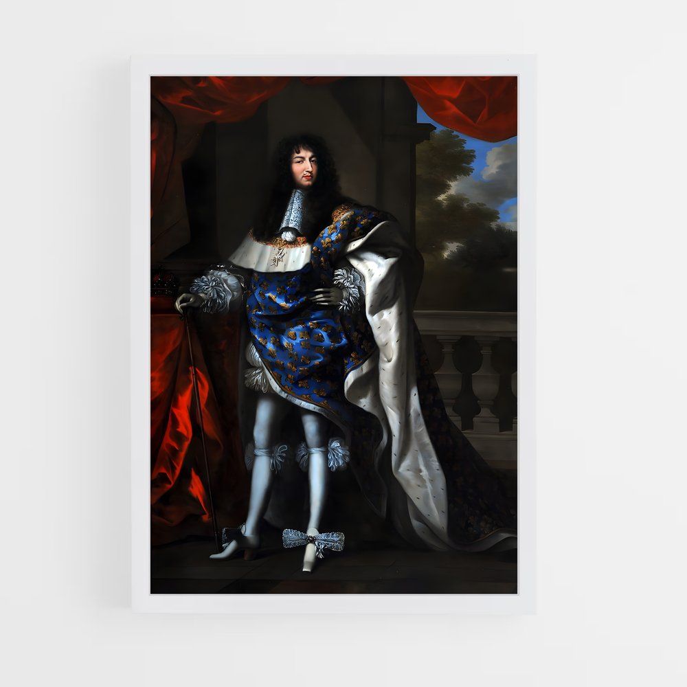 ap-louis xiv-3 cadre Blanc