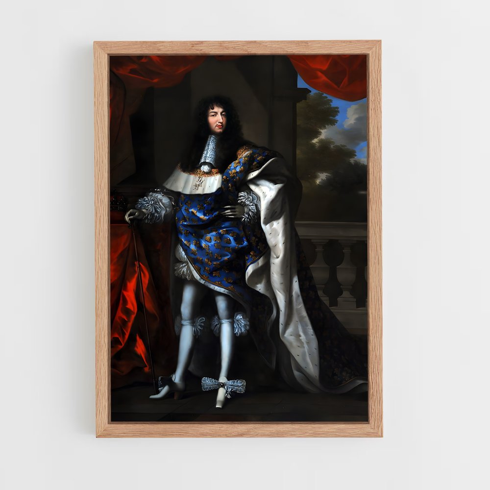 ap-louis xiv-3 cadre Bois clair