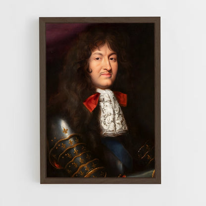 ap-louis xiv-4 cadre Bois foncé
