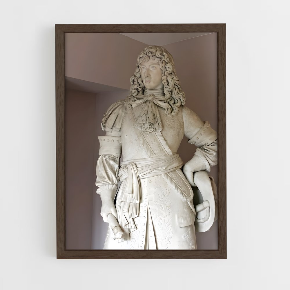 ap-louis xiv-6 cadre Bois foncé