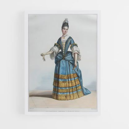ap-louis xiv-8 cadre Blanc