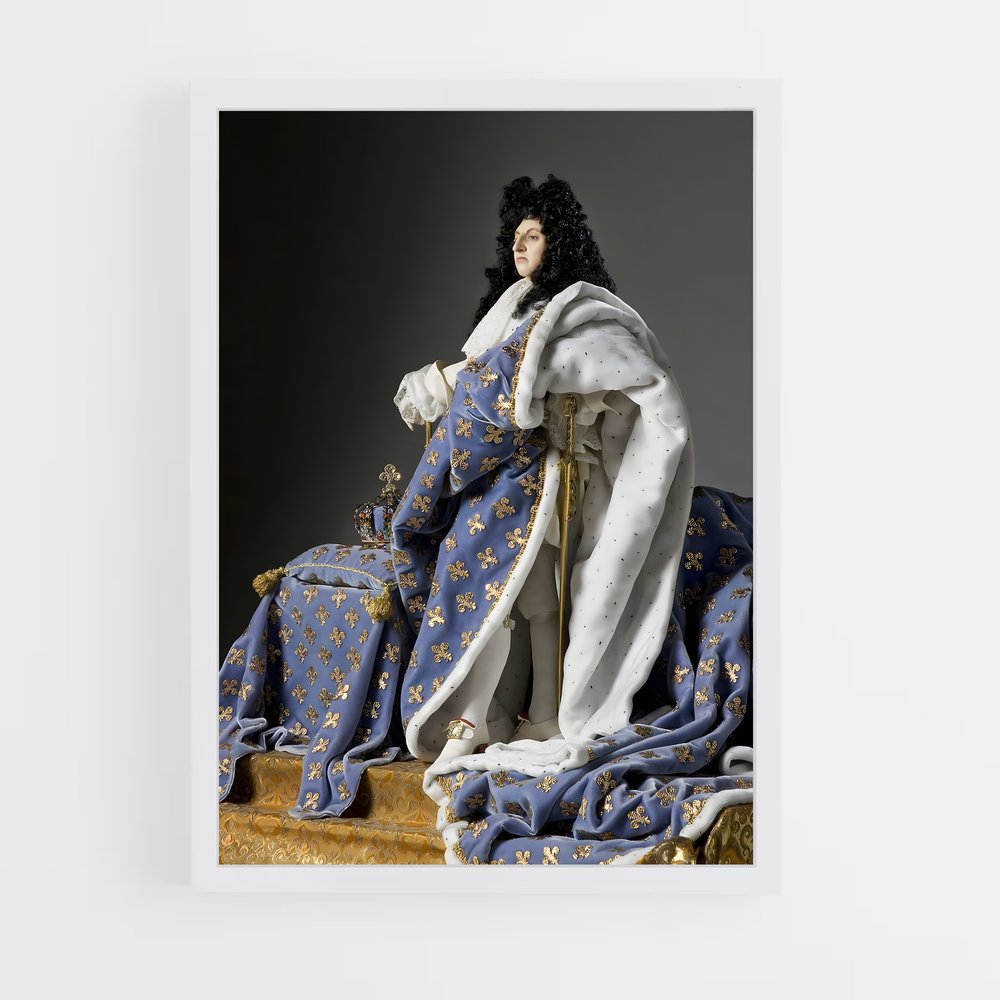 ap-louis xiv-9 cadre Blanc