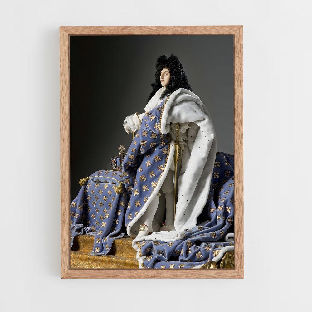 ap-louis xiv-9 cadre Bois clair