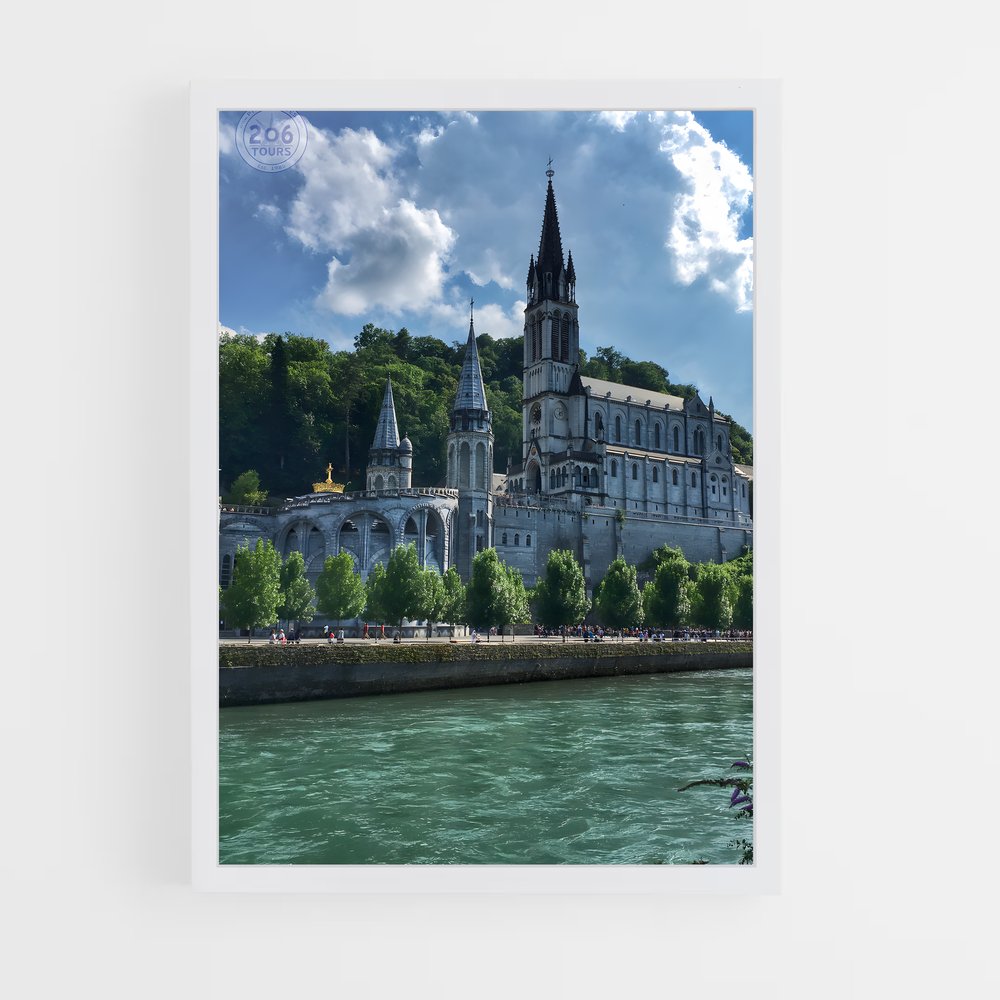 ap-lourdes-10 cadre Blanc