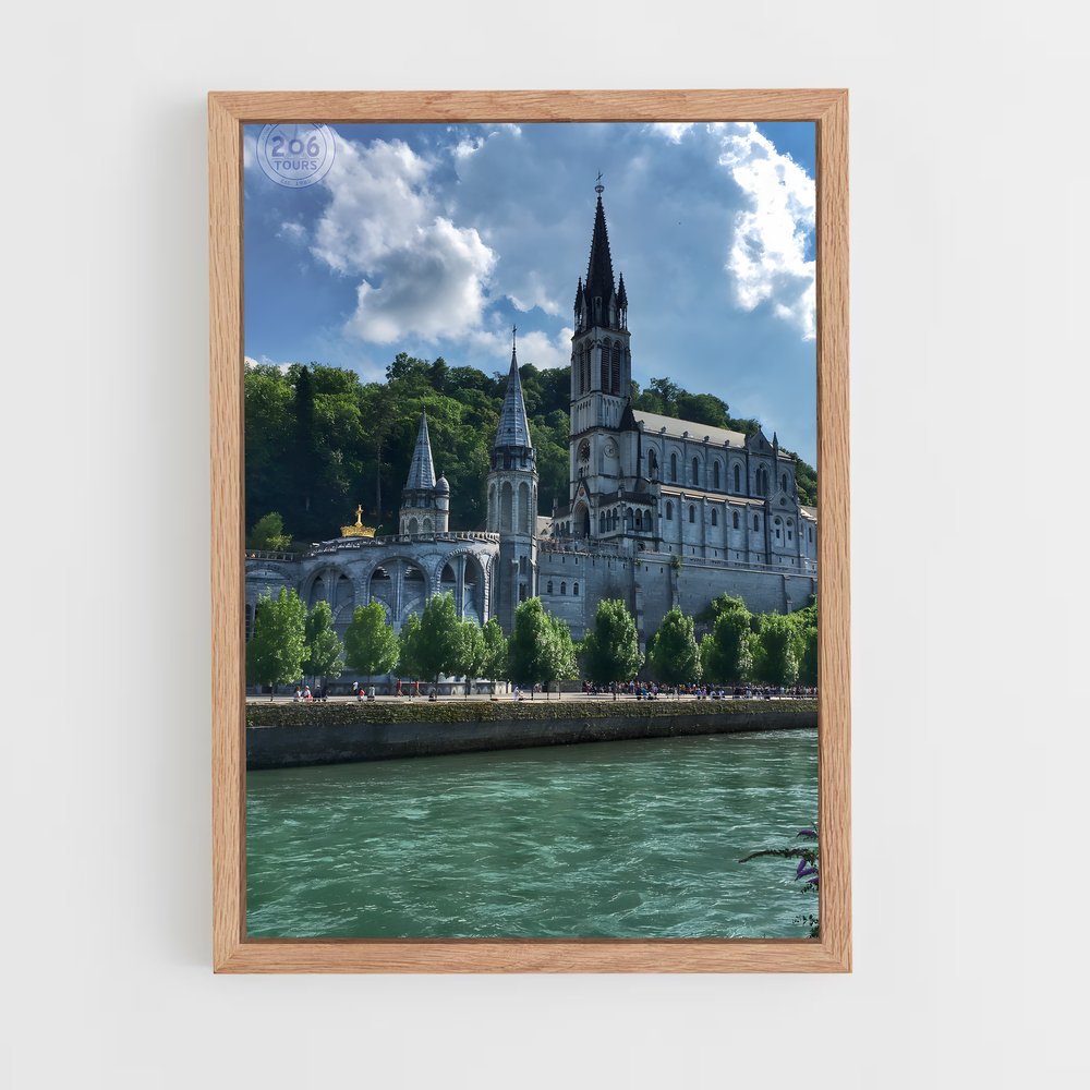 ap-lourdes-10 cadre Bois clair
