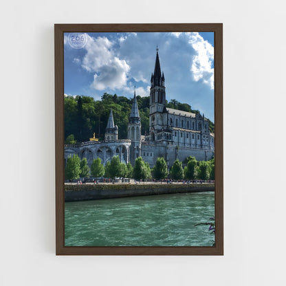ap-lourdes-10 cadre Bois foncé