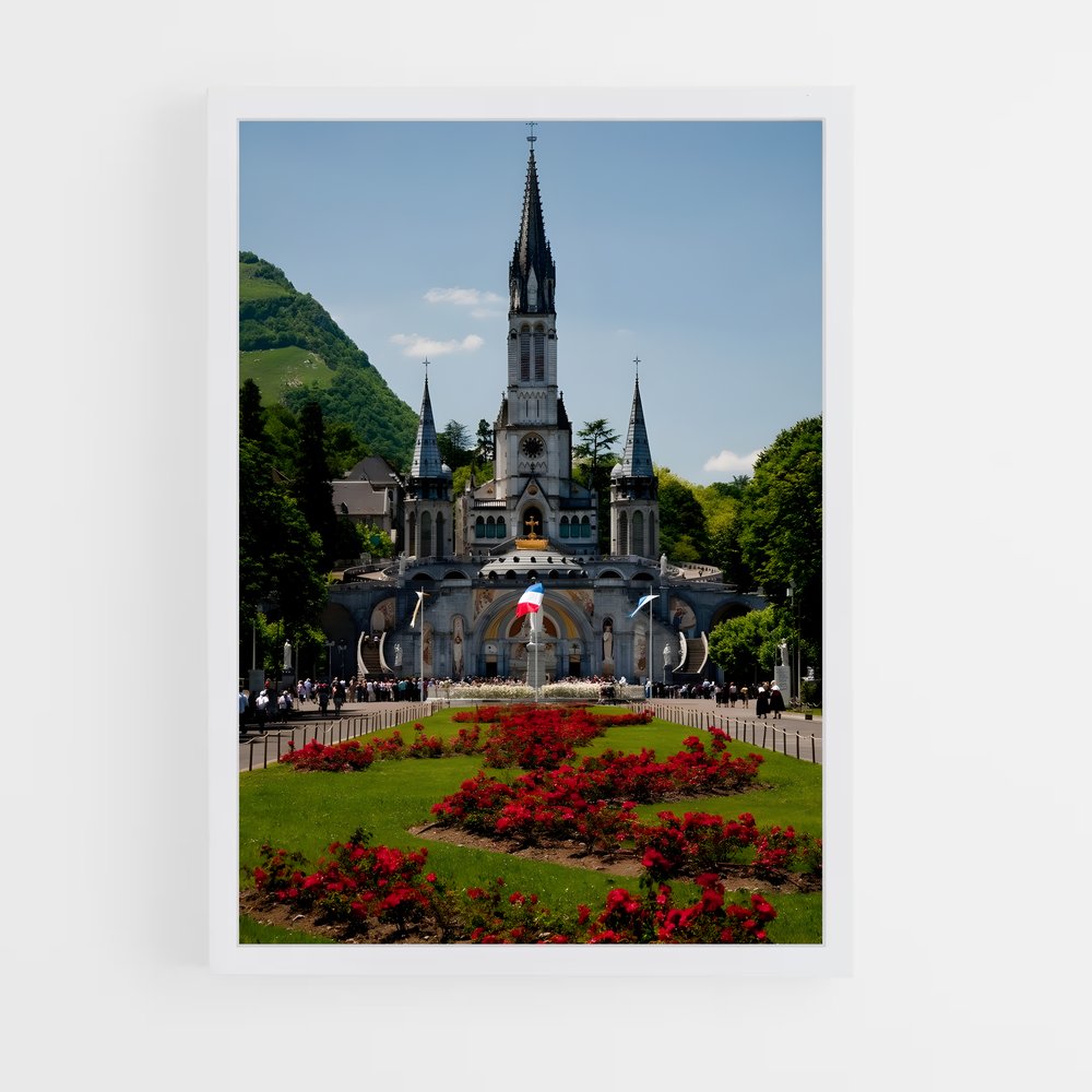 ap-lourdes-6 cadre Blanc