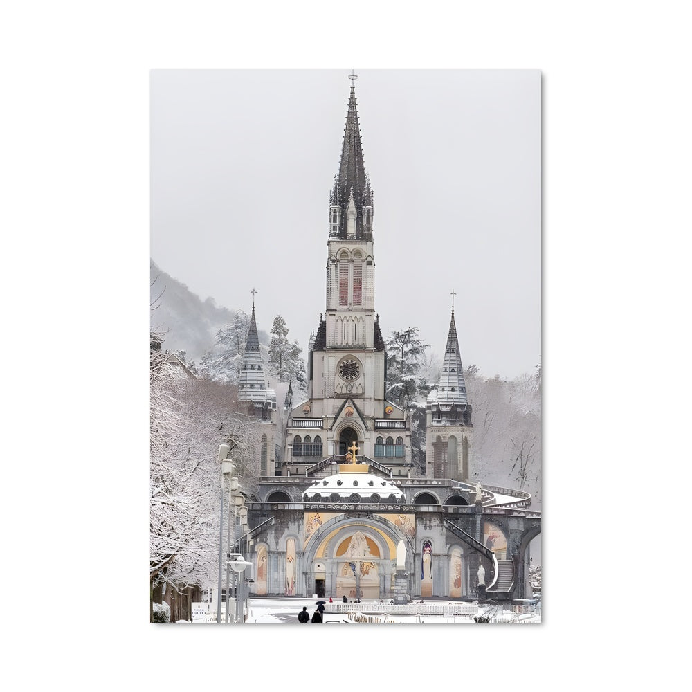 Poster Sanctuaire Enneigé
