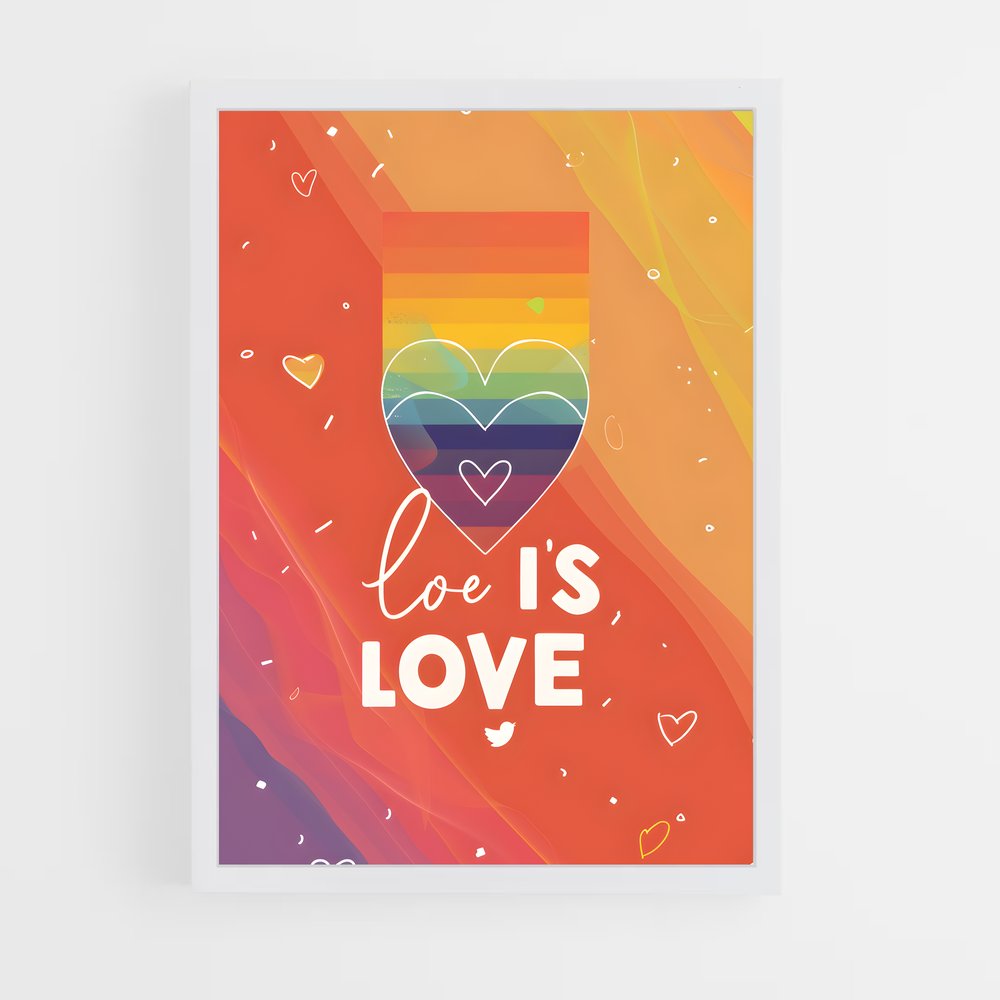 ap-love is love-1 cadre Blanc