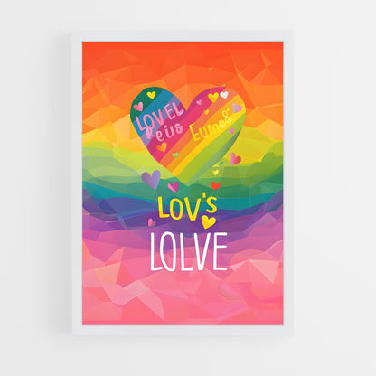 ap-love is love-3 cadre Blanc