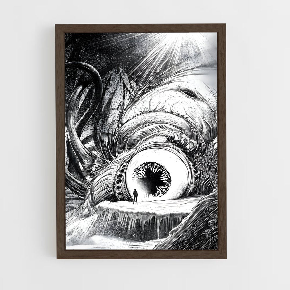 ap-lovecraft-6 cadre Bois foncé