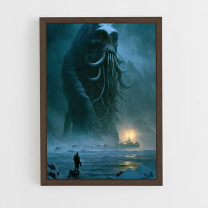 ap-lovecraft-9 cadre Bois foncé